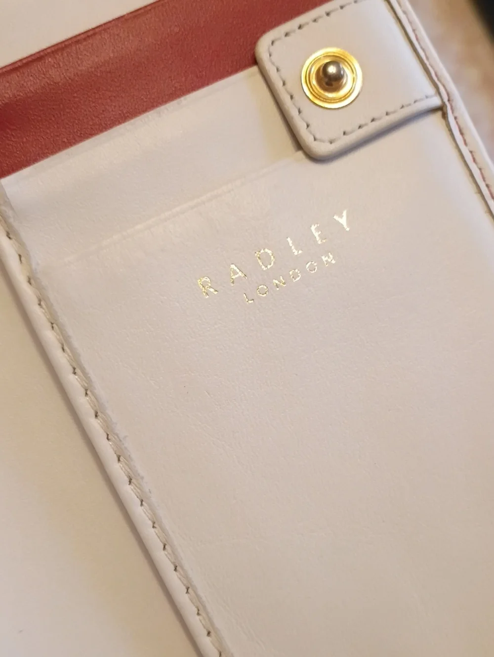 Radley London winter Christmas snow skating dog wallet